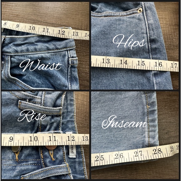 WeWoreWhat Women's Button Fly Distressed Knee Jeans Size 27 - Picture 9 of 9